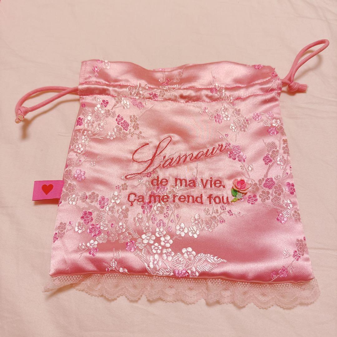 ミチュコケット　michu coquette 巾着　セット