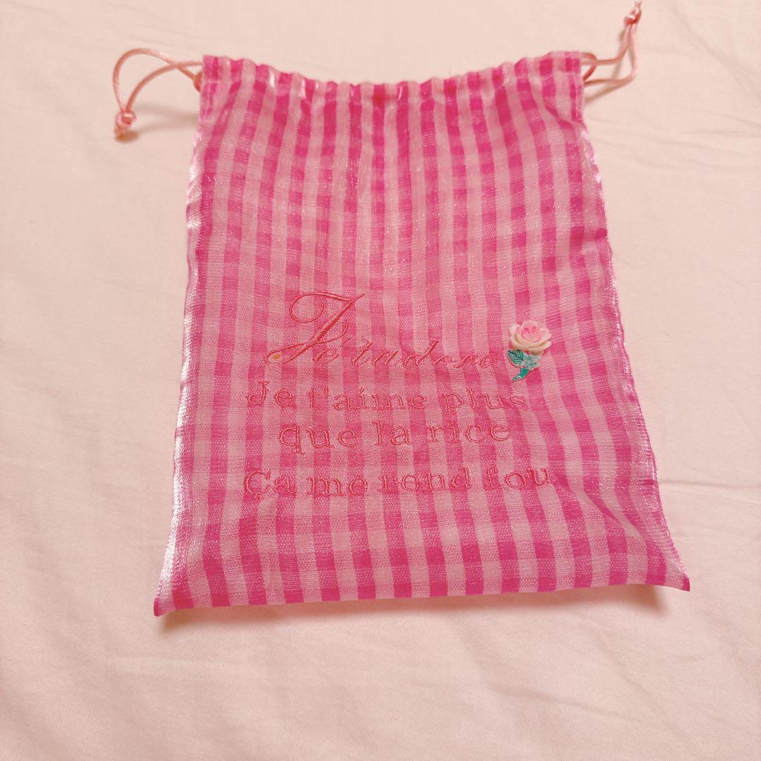 ミチュコケット　michu coquette 巾着　セット