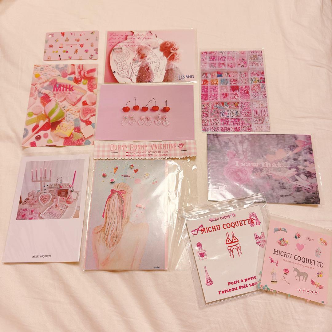 ミチュコケット　michu coquette 巾着　セット