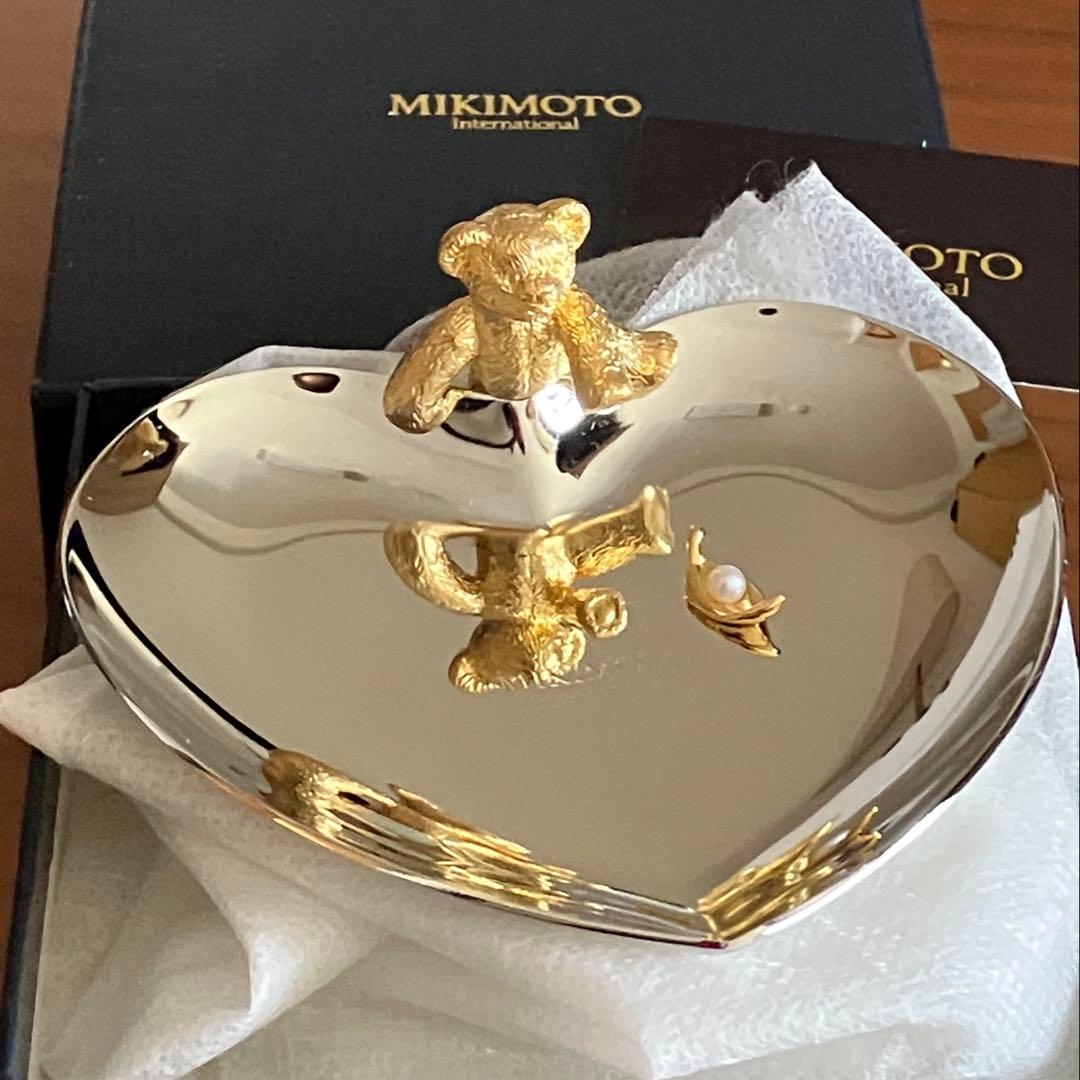 MIKIMOTO ミキモト ジュエリートレイ アクセサリートレイ ベア - メルカリ