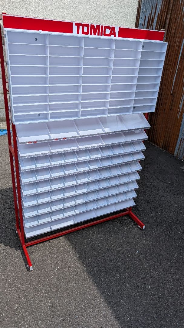 TOMICA販売用　什器　ディスプレイラック　非売品 楽天市場】コレクション ディスプレイ ミニカー トミカ 収納 陳列 MCD