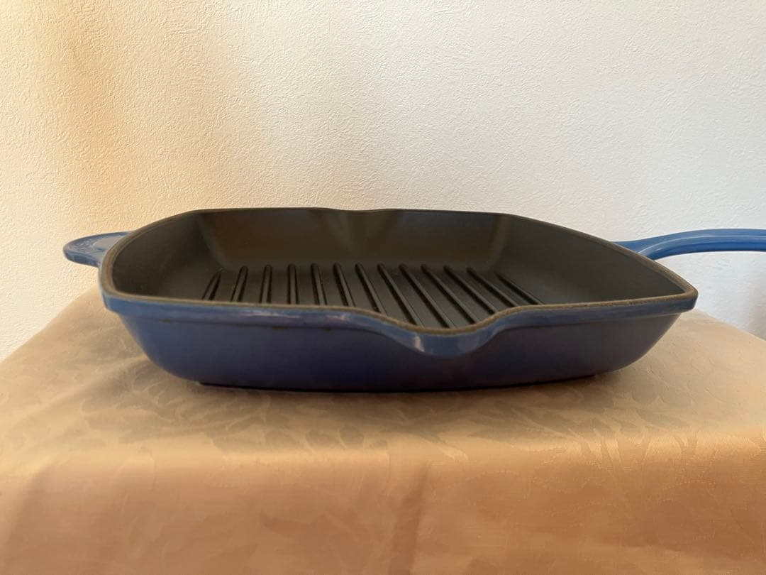 希少 Le Creuset 限定色　Square Grill Pan