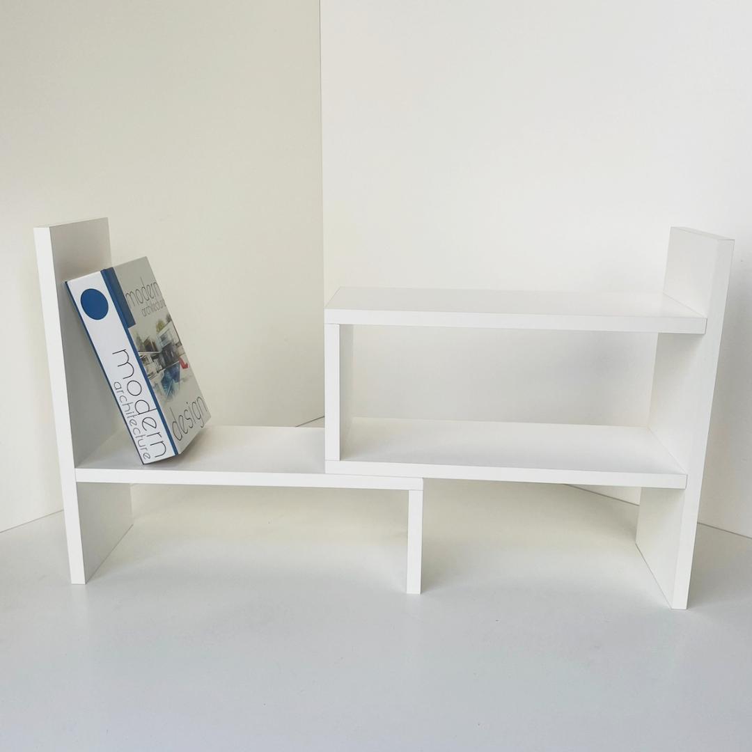 ラック ディスプレイ 雑貨 家具 おしゃれ ホワイト 白色 収納 収納スタンド