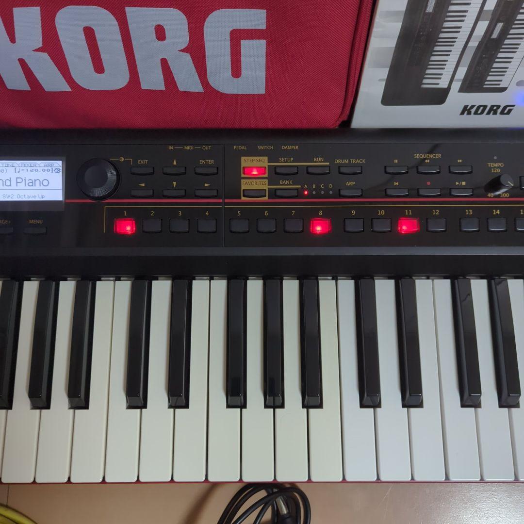 KORG KROSS-61 シンセサイザー　61鍵盤　取説　付属品あり