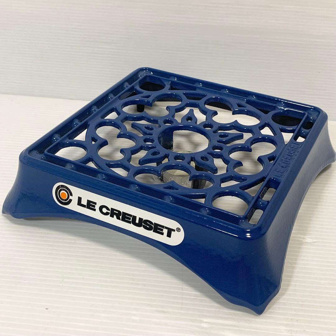 ル・クルーゼ鍋敷き トリベット キャンドルワォーマー キャンドル付き
