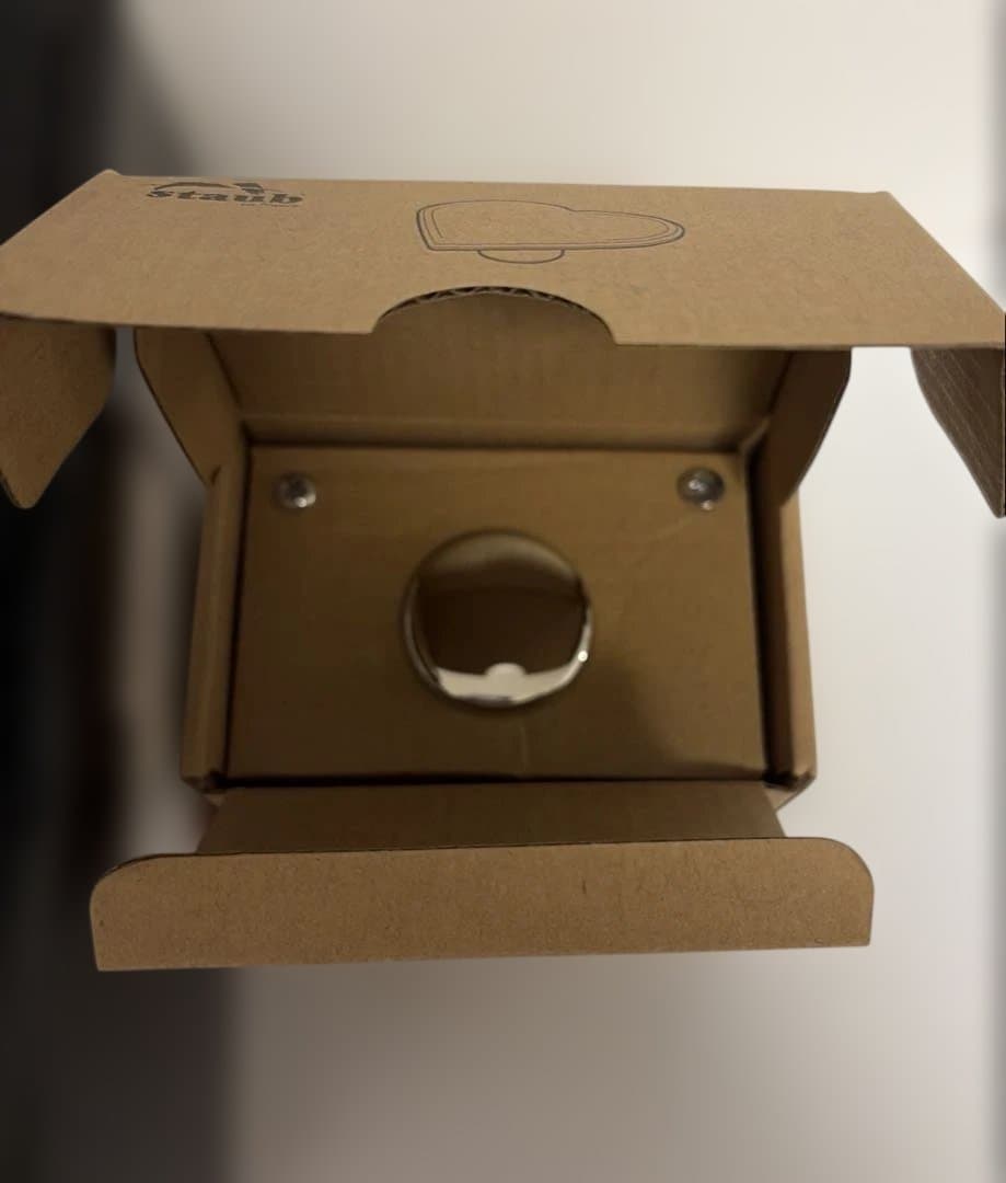 新品　ハートノブ付き　ストウブ 限定品　ラウンド グレナディンレッド　18cm