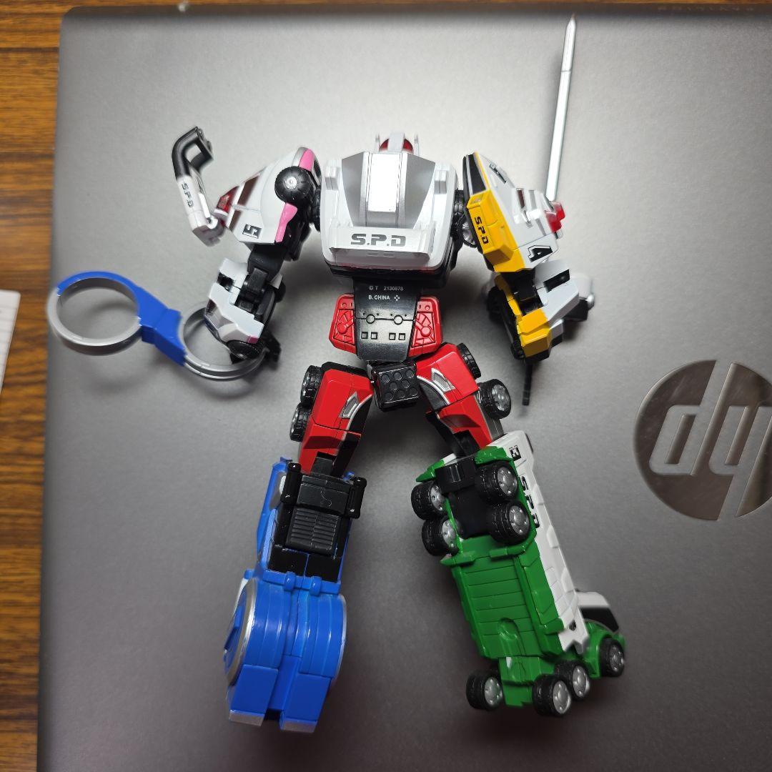 S.P.D.ロボット フィギュア