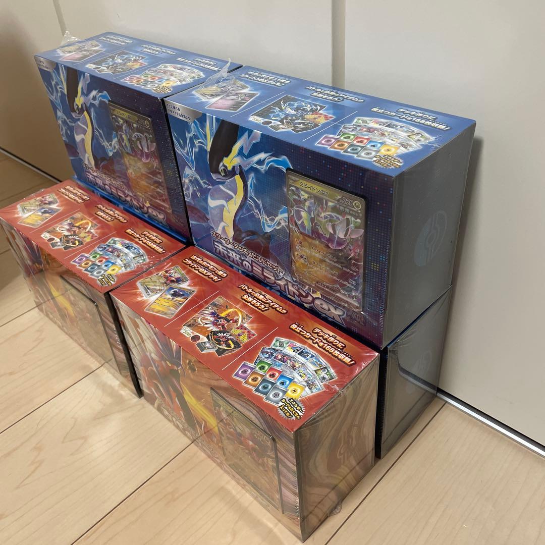 【宜しくお願い致します！】 古代のコライドン2箱 未来のミライドン4箱