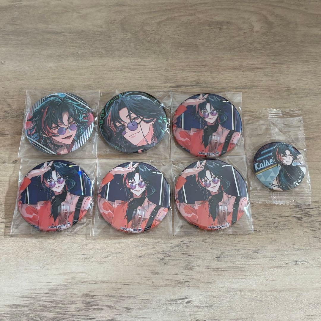 にじさんじ 3SKM 魁星 缶バッジ - メルカリ