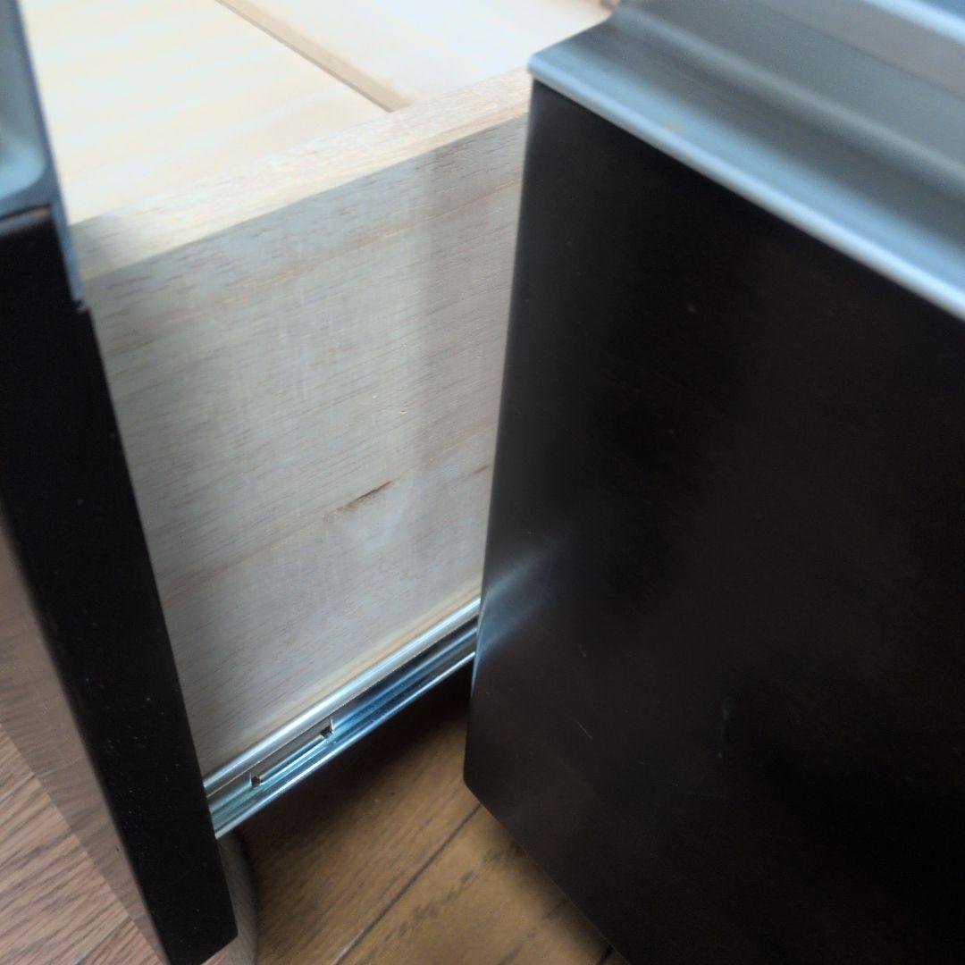 大型 オーク木製高級食器棚 キッチンボード キッチン収納 レンジ台