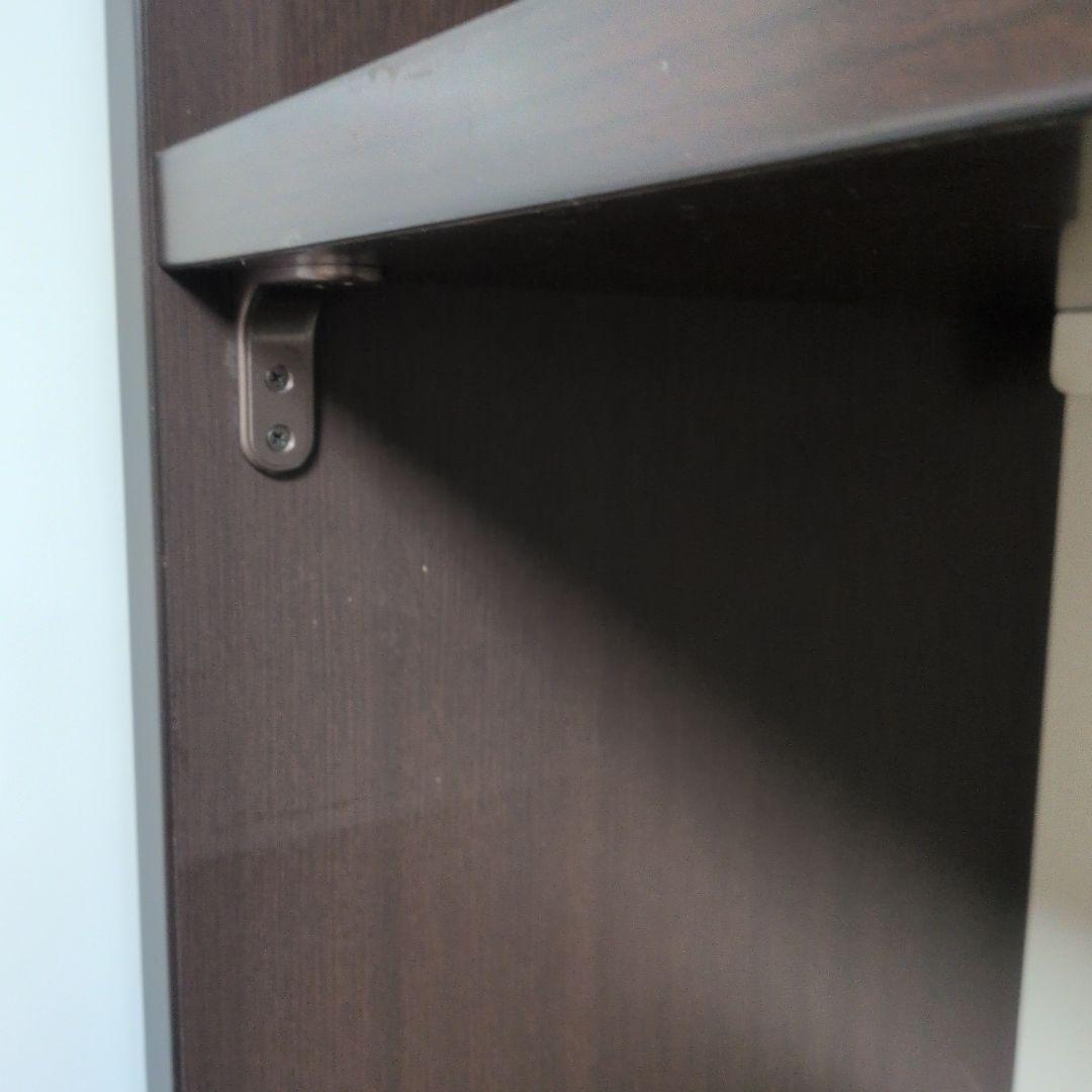 大型 オーク木製高級食器棚 キッチンボード キッチン収納 レンジ台