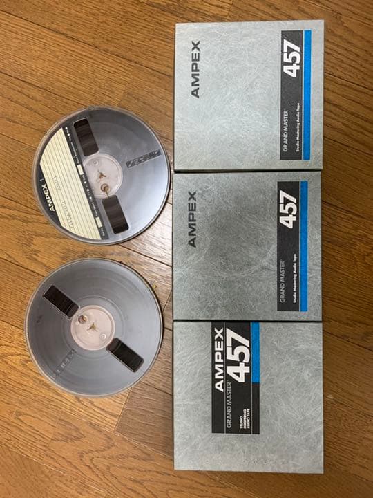AMPEX 457 テープ中古