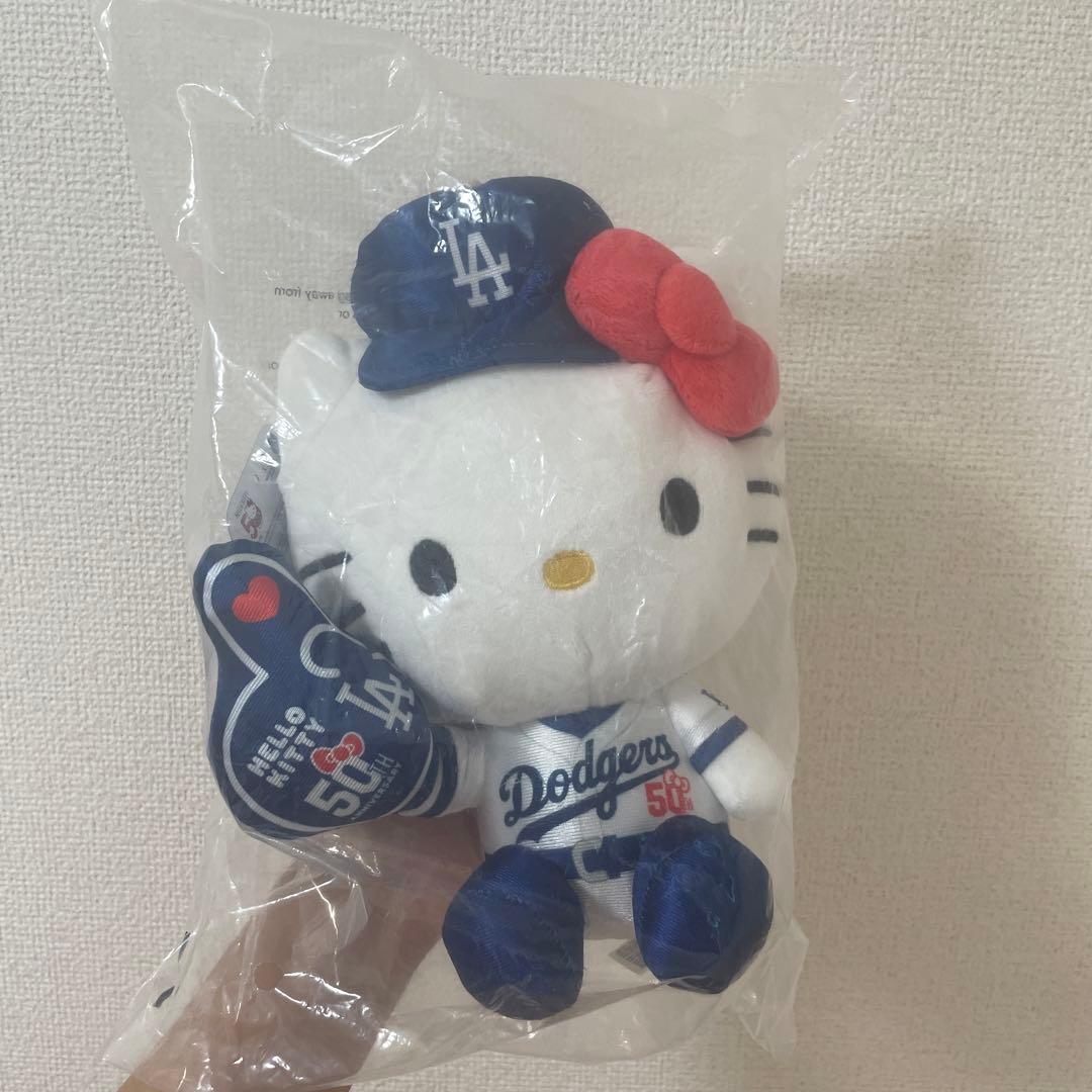 ドジャース ハローキティ ぬいぐるみ 新品未開封 50周年コラボ - メルカリ