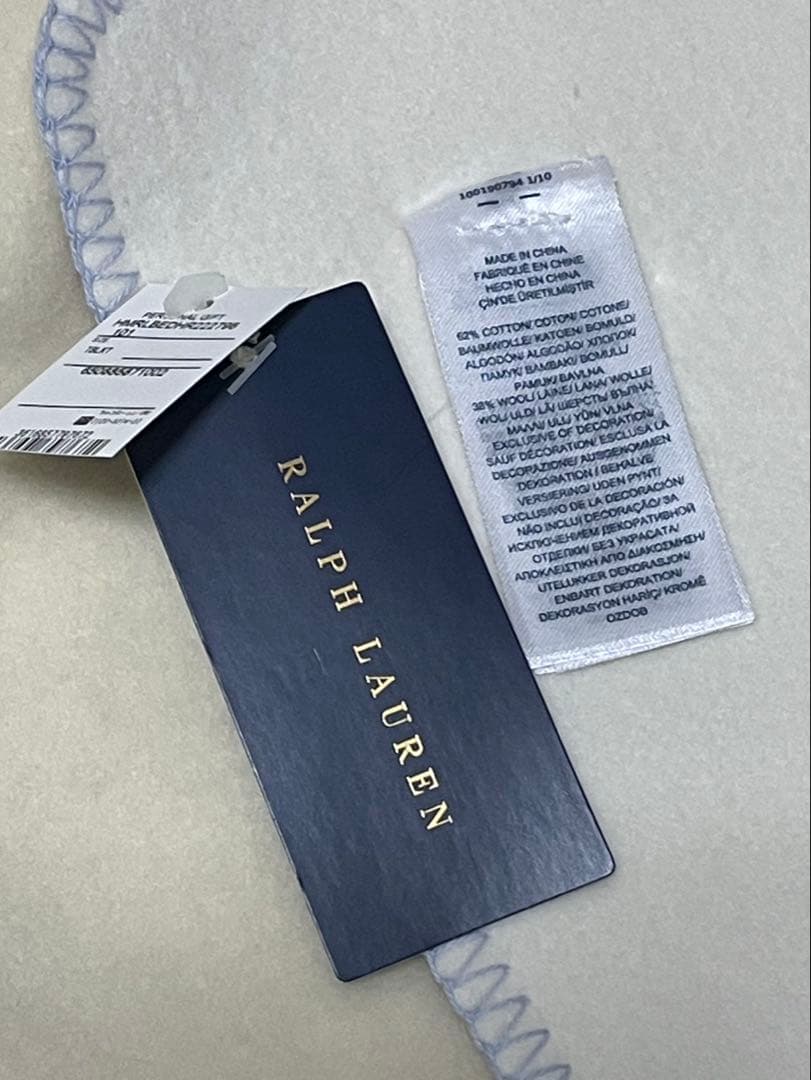 【タグ付き新品未使用】ラルフローレン　ブランケット2枚セット