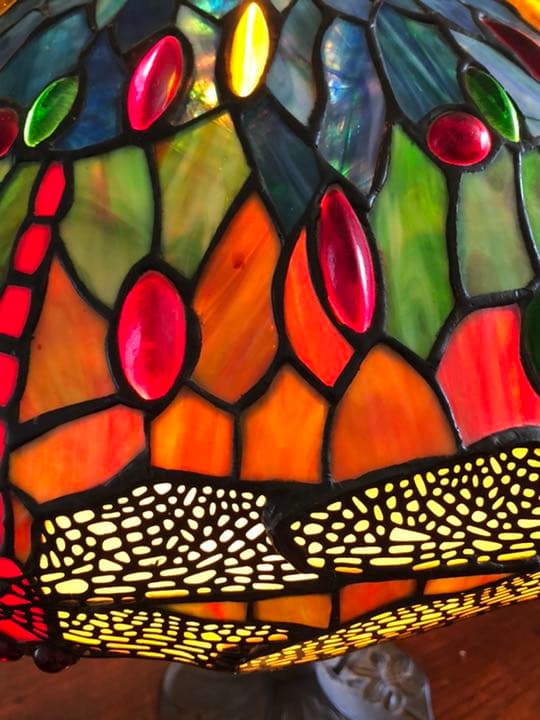 ステンドグラス トンボ 大サイズ アンティーク - メルカリ