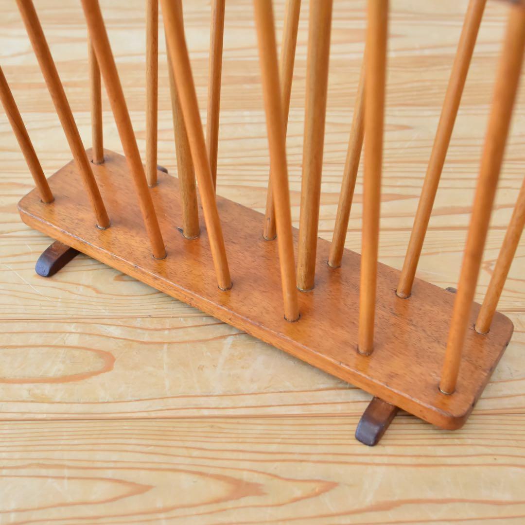 イギリス製　1960s マガジンラック　mid-century