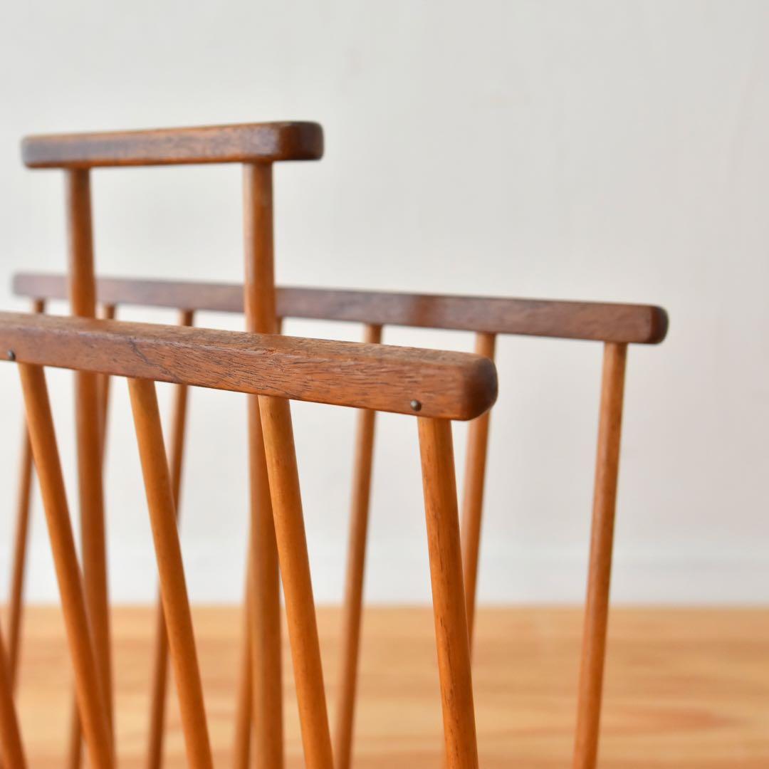 イギリス製　1960s マガジンラック　mid-century