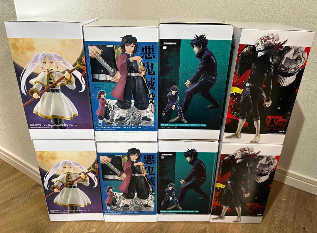 Grandista フィギュアまとめ売り　6点セット