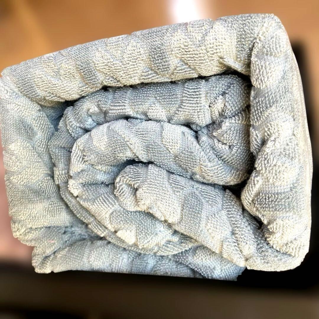 YSL タオルケット　ピンク・ライトブルー 2枚