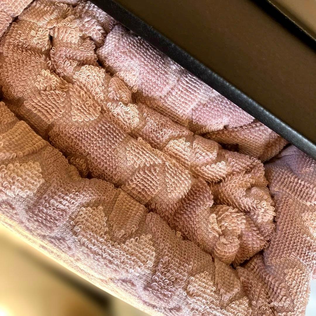 YSL タオルケット　ピンク・ライトブルー 2枚