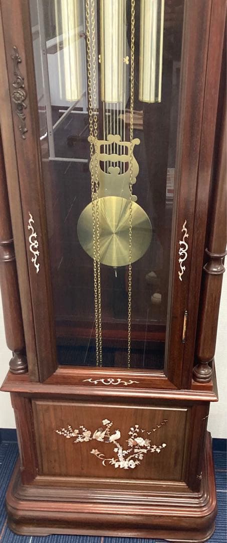 tempus fugit ホールクロック 柱時計 - メルカリ