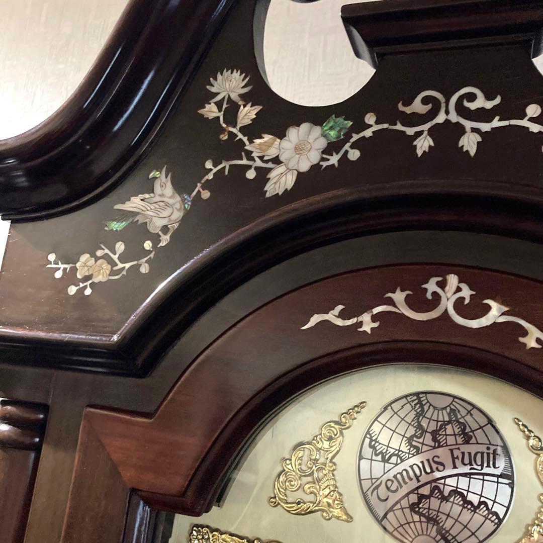 tempus fugit ホールクロック 柱時計 - メルカリ