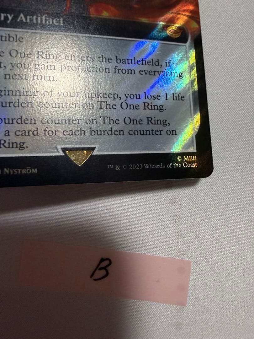 MTG 一つの指輪 The One Ring サージ foil B foil MTG サージ The Ring B