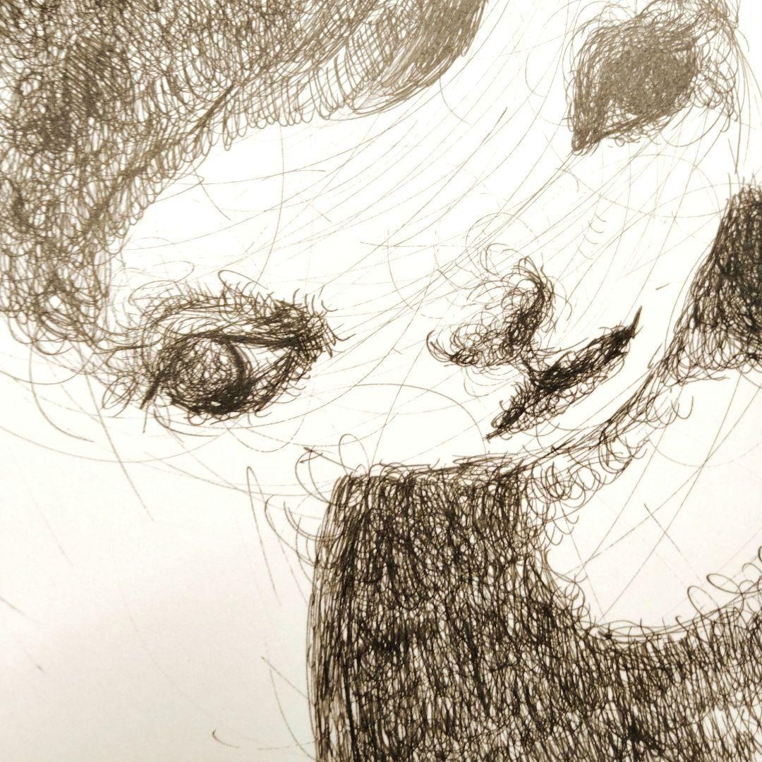 ☆ 柴原幸智 極細ペン画 原画