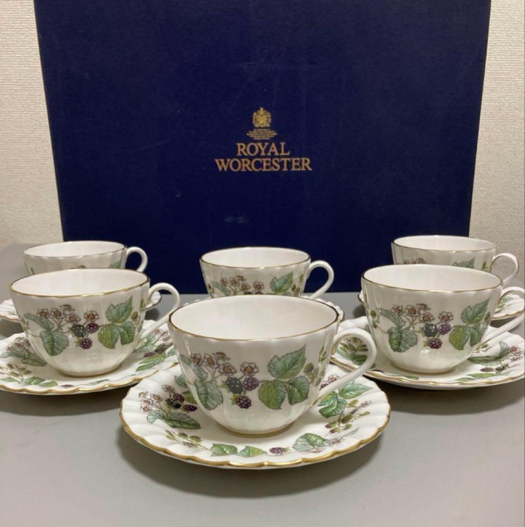 ロイヤルウースター　ラビニア　C&S プレート各6点