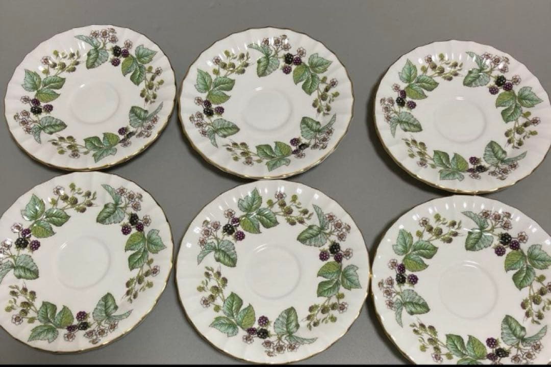 ロイヤルウースター　ラビニア　C&S プレート各6点