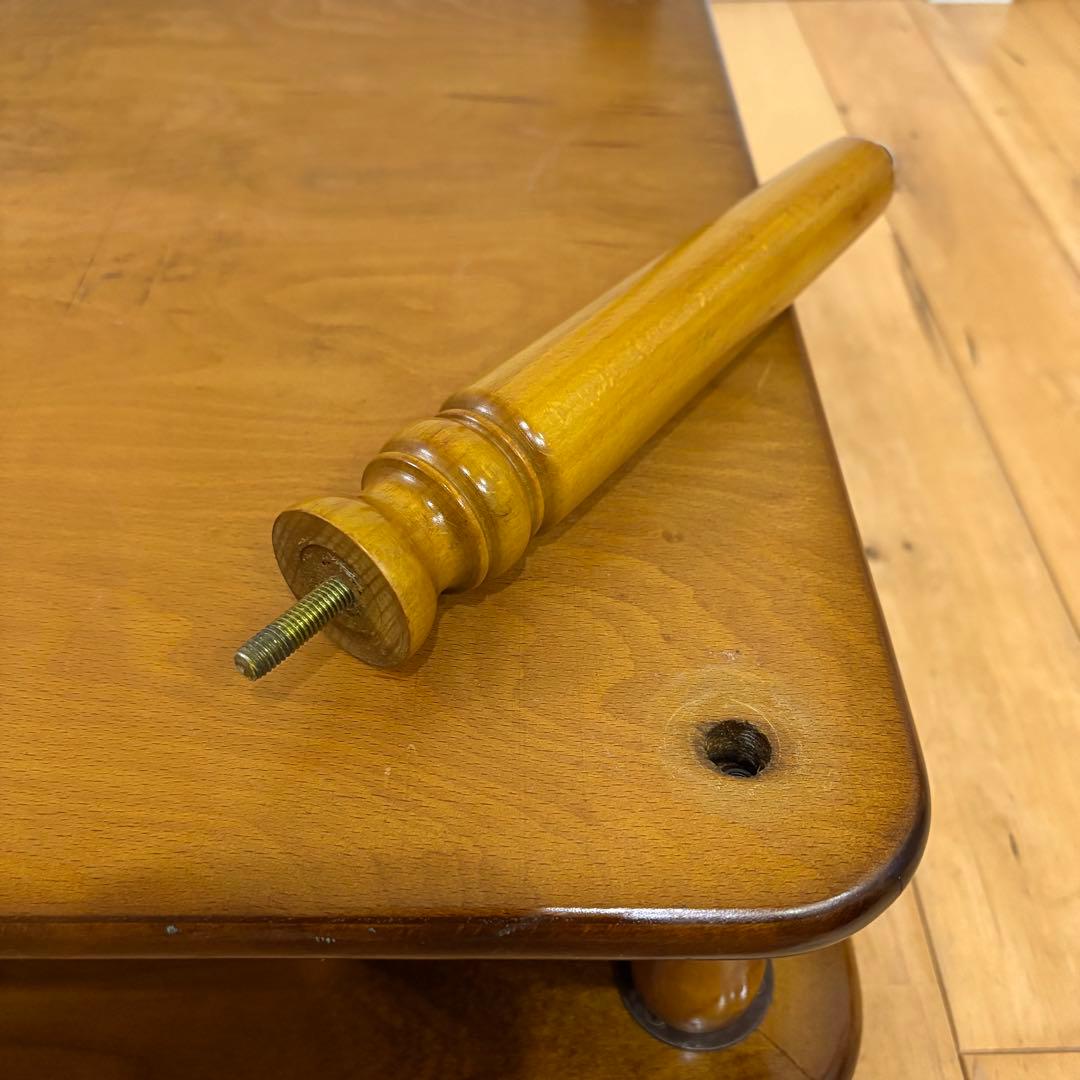 ☆昭和レトロ☆アンティーク　コレクションテーブル　ニチハン　コーヒーテーブル