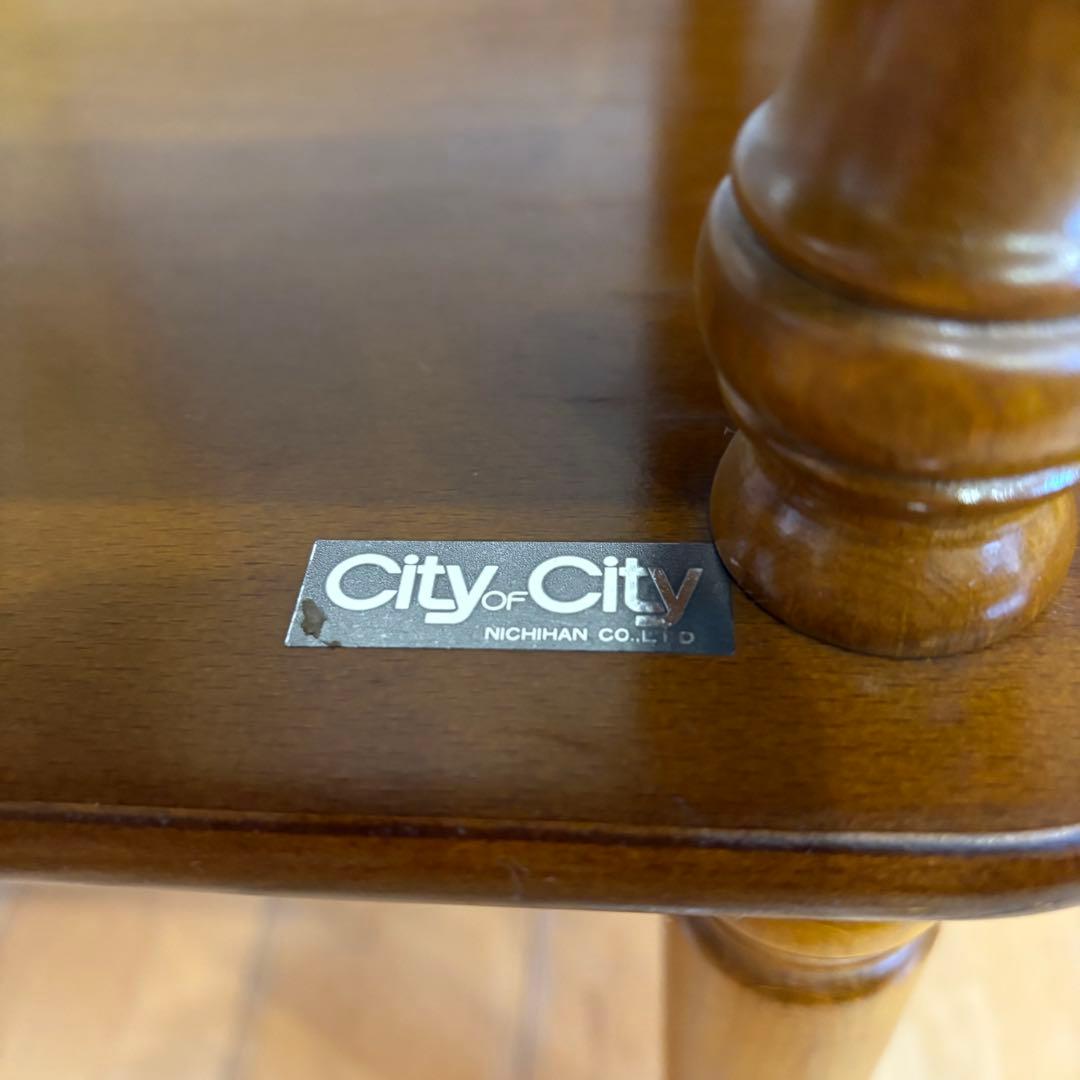 ☆昭和レトロ☆アンティーク　コレクションテーブル　ニチハン　コーヒーテーブル