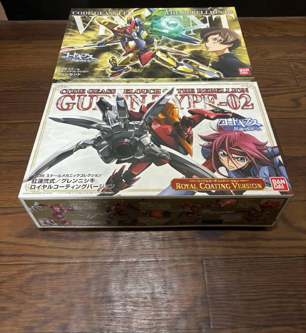 コードギアス ROBOT魂 プラモデル まとめ売り