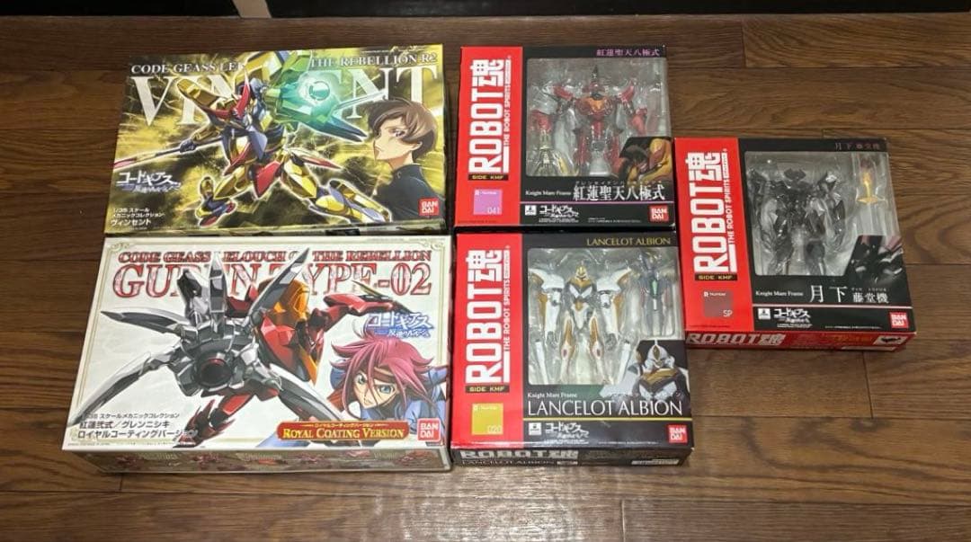 コードギアス ROBOT魂 プラモデル まとめ売り