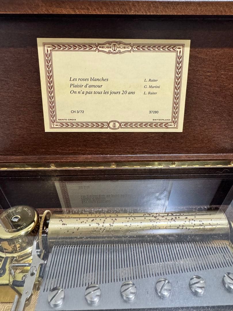 リュージュ 72弁愛と薔薇の日々 愛の喜びは いつまでも20歳でいられたら