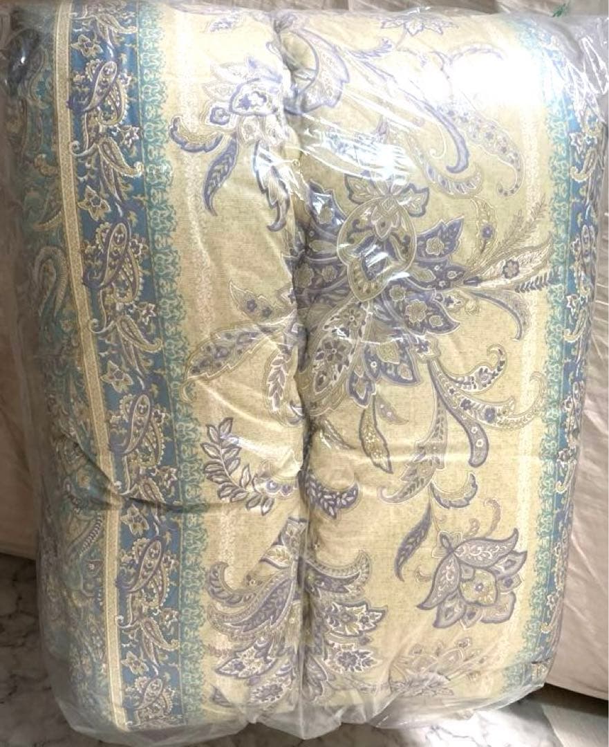 新品 越後ふとん 軽量羊毛混敷きふとん シングル