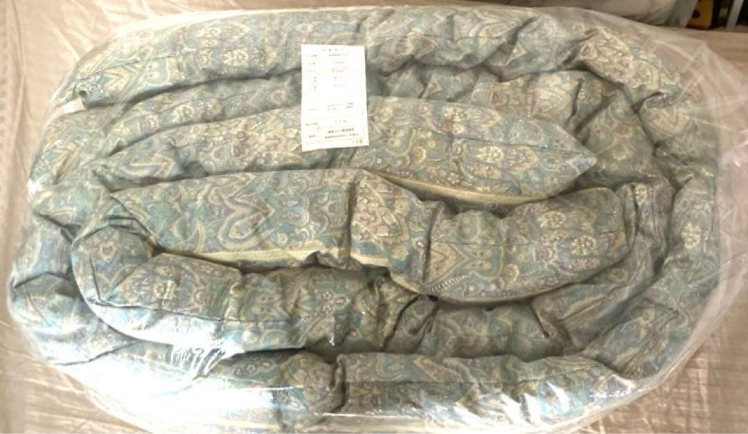 新品 越後ふとん 軽量羊毛混敷きふとん シングル