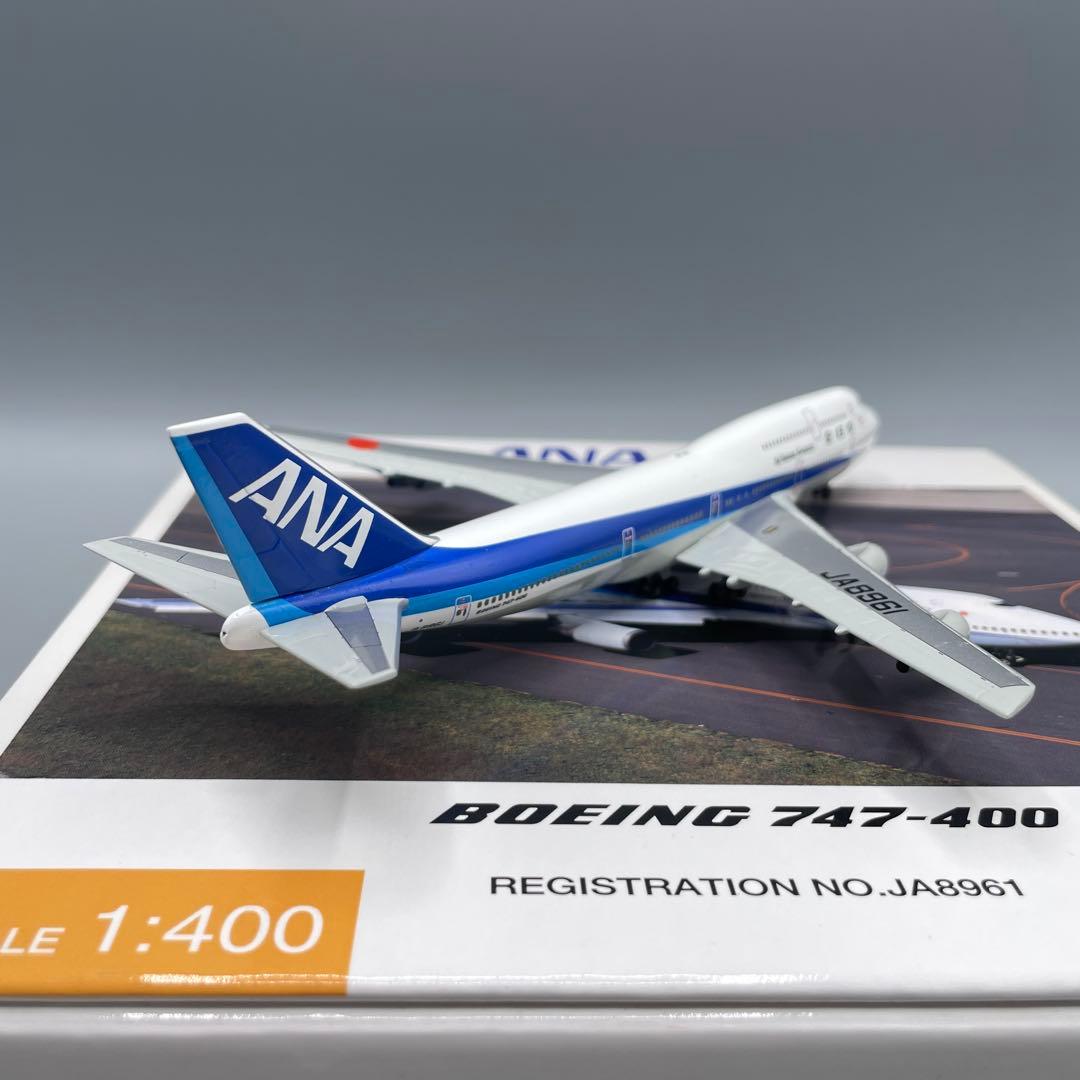 1/400 ANA BOEING 747-400 #JA8961 - メルカリ