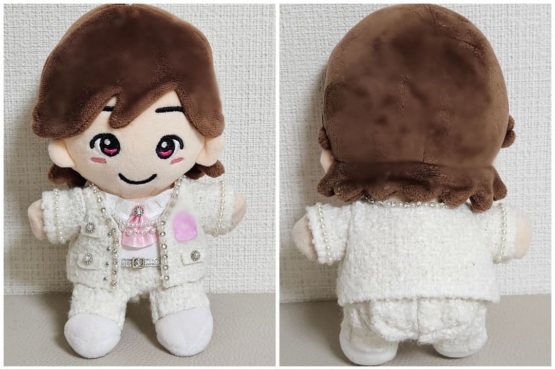 即購入可！ ぬい 衣装 道枝 白 - メルカリ