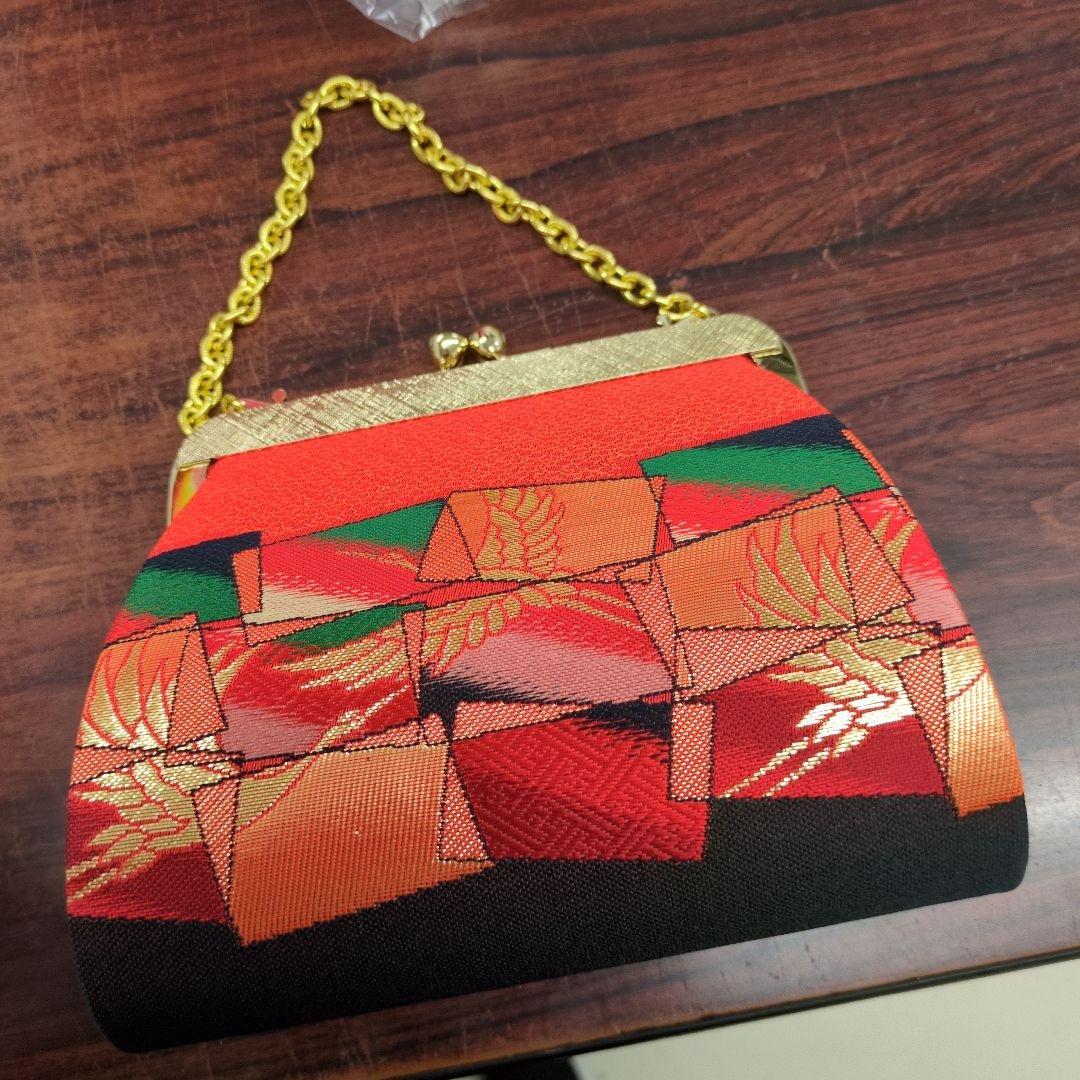 七五三 はこせこセット16.5センチ未使用タグ付き　オレンジ