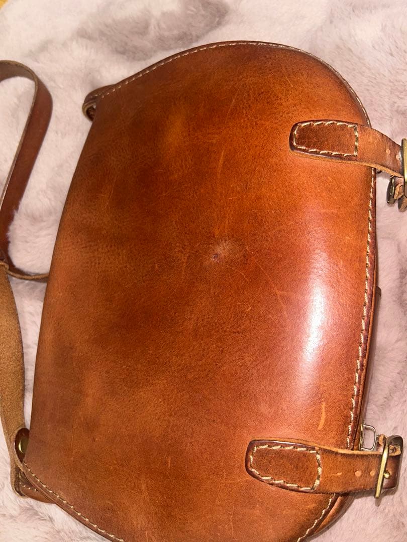 定価5万　本革製　ショルダーバッグ analogico