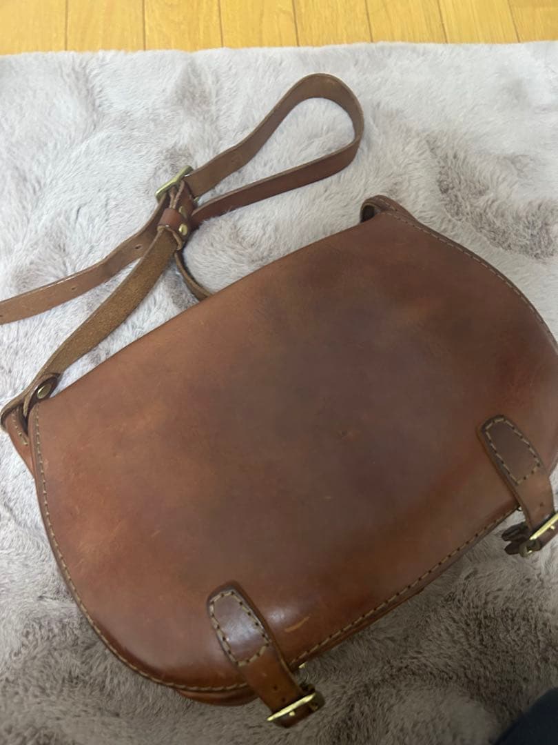 定価5万　本革製　ショルダーバッグ analogico