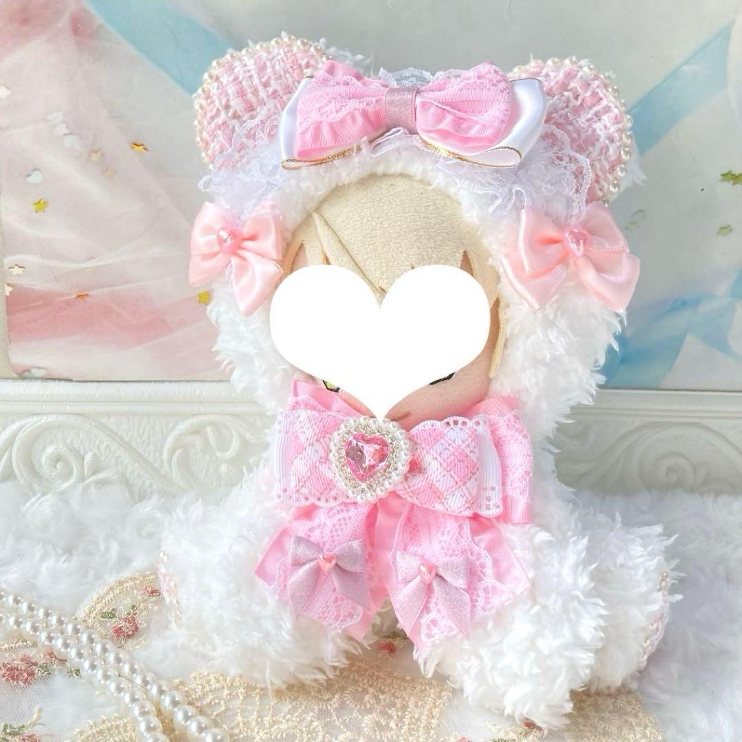 16cm ハンドメイド おすわり着ぐるみ くま ぬい服 ぬいぐるみ - メルカリ