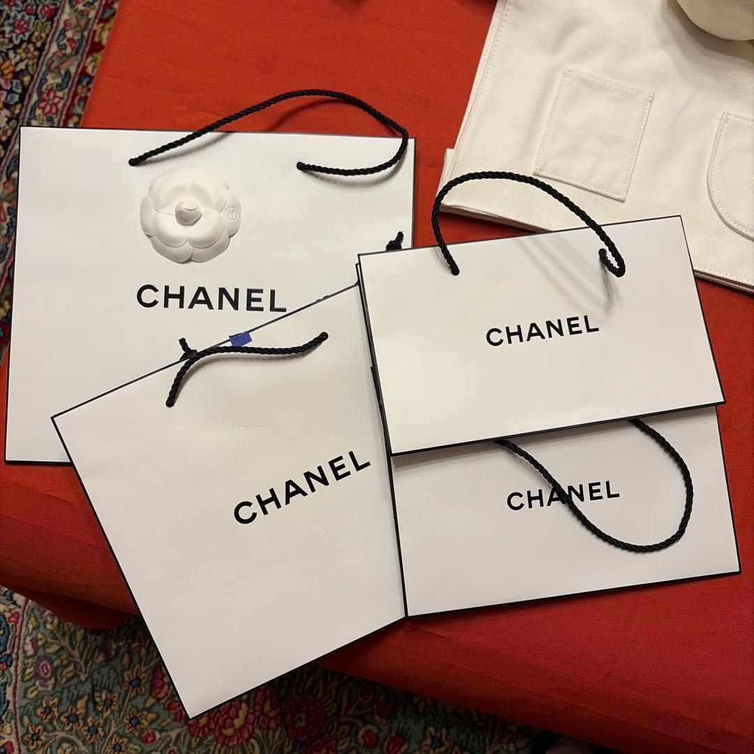 新品未使用シャネル ノベルティ　5点セットとペーパーバッグ4枚付き