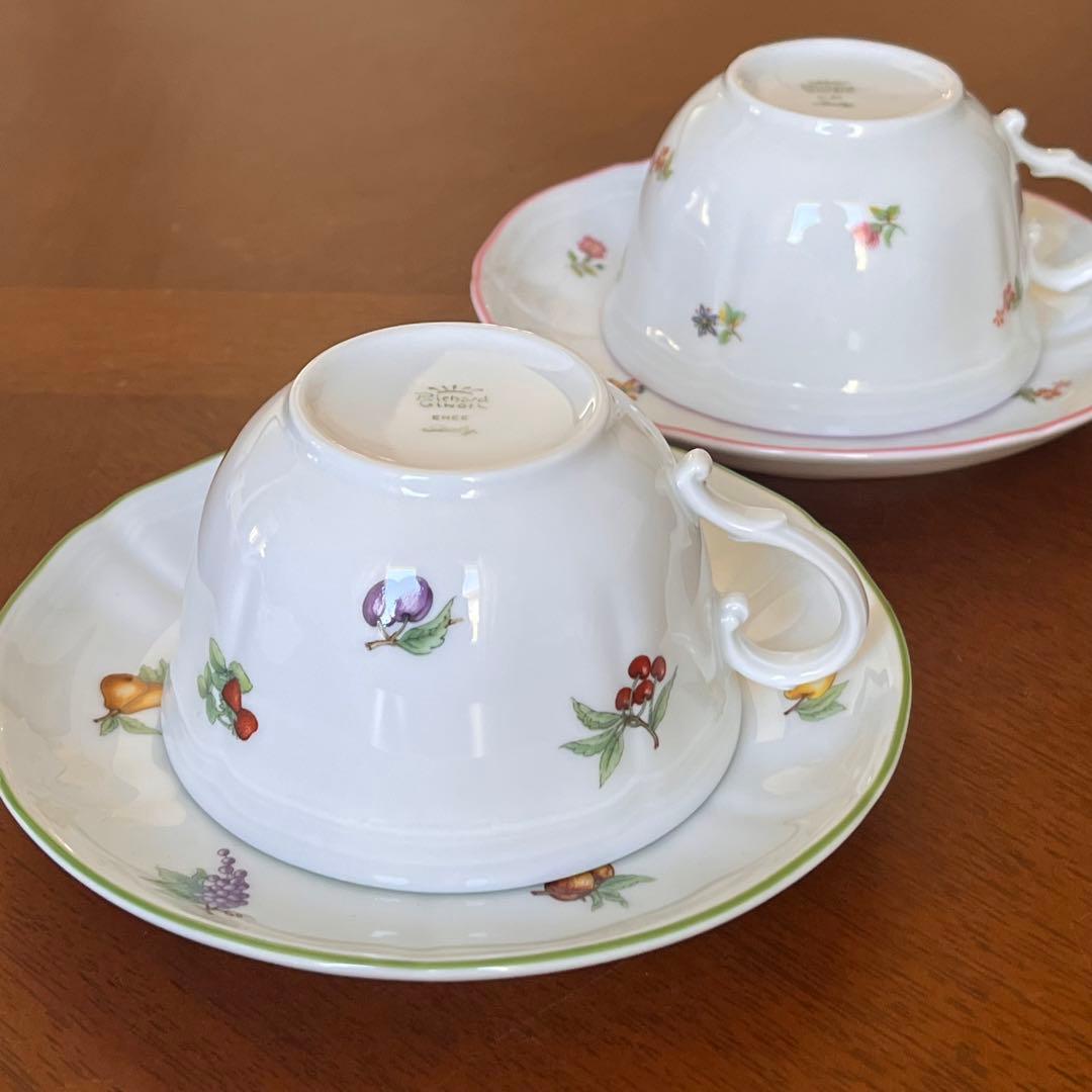 【レア美品】リチャードジノリ★アンティコエデン&ミレーラ★ペアセット