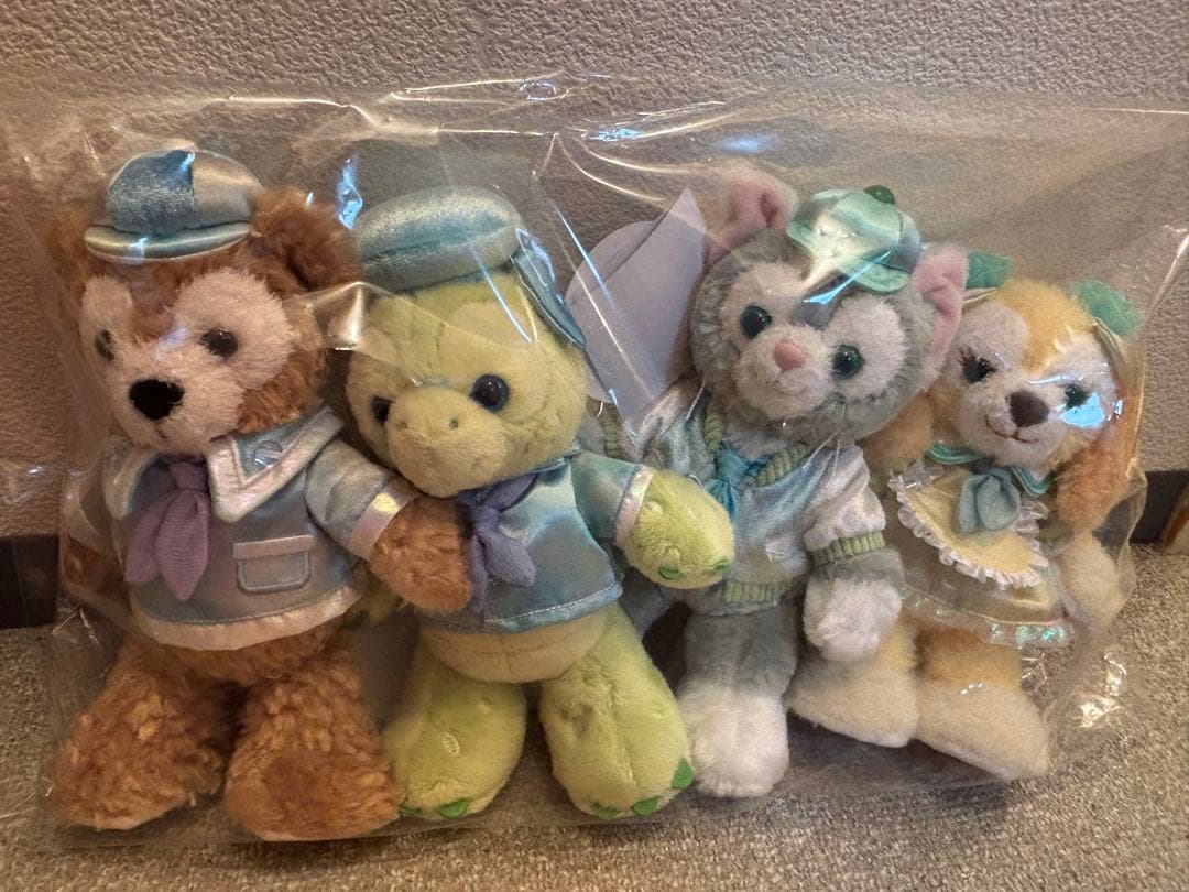 ダッフィー 20周年 カラフルハピネス ポージープラッシー バケパ 限定