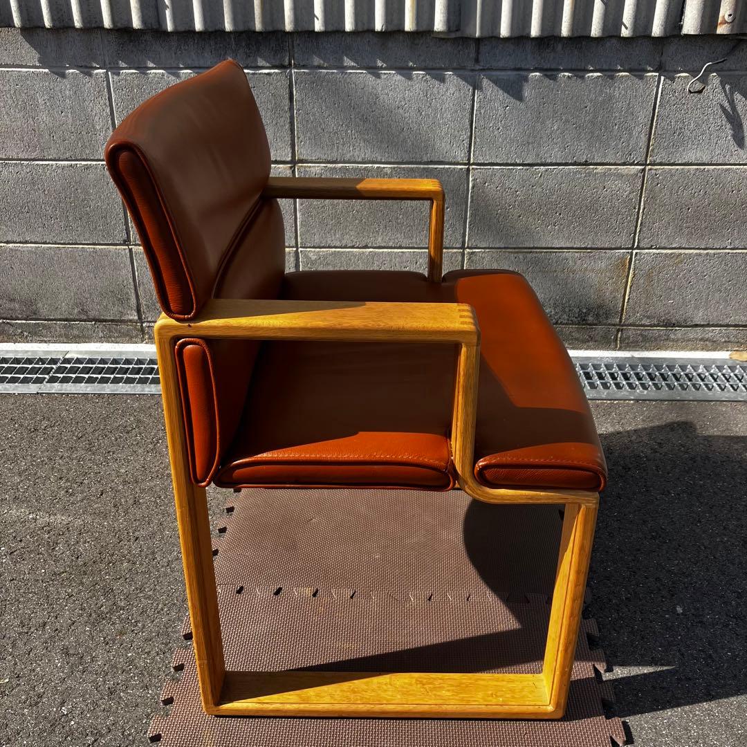 専用】カンディハウス ボルス ダイニング アームチェア 牛本革 - メルカリ