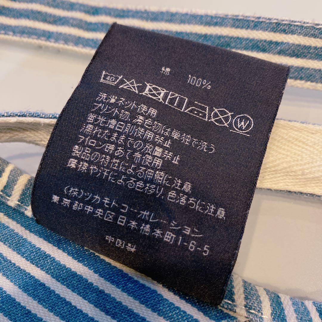 Ralph Lauren ラルフローレン ヒッコリーエプロン ストライプ デニム