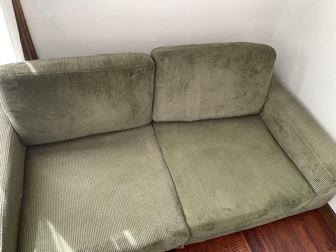 ニコアンド　コーデュロイ　グリュックソファー