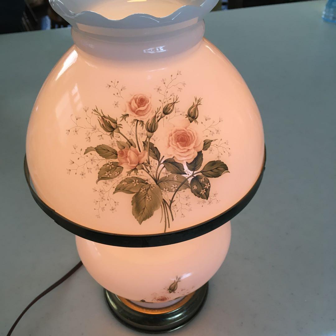 ミルクガラス　ランプ　11